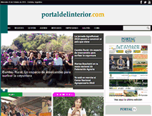 Tablet Screenshot of portaldelinterior.com